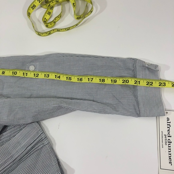 Alfred Dunner Uptown Girl Striped Top 14P - Picture 8 of 8